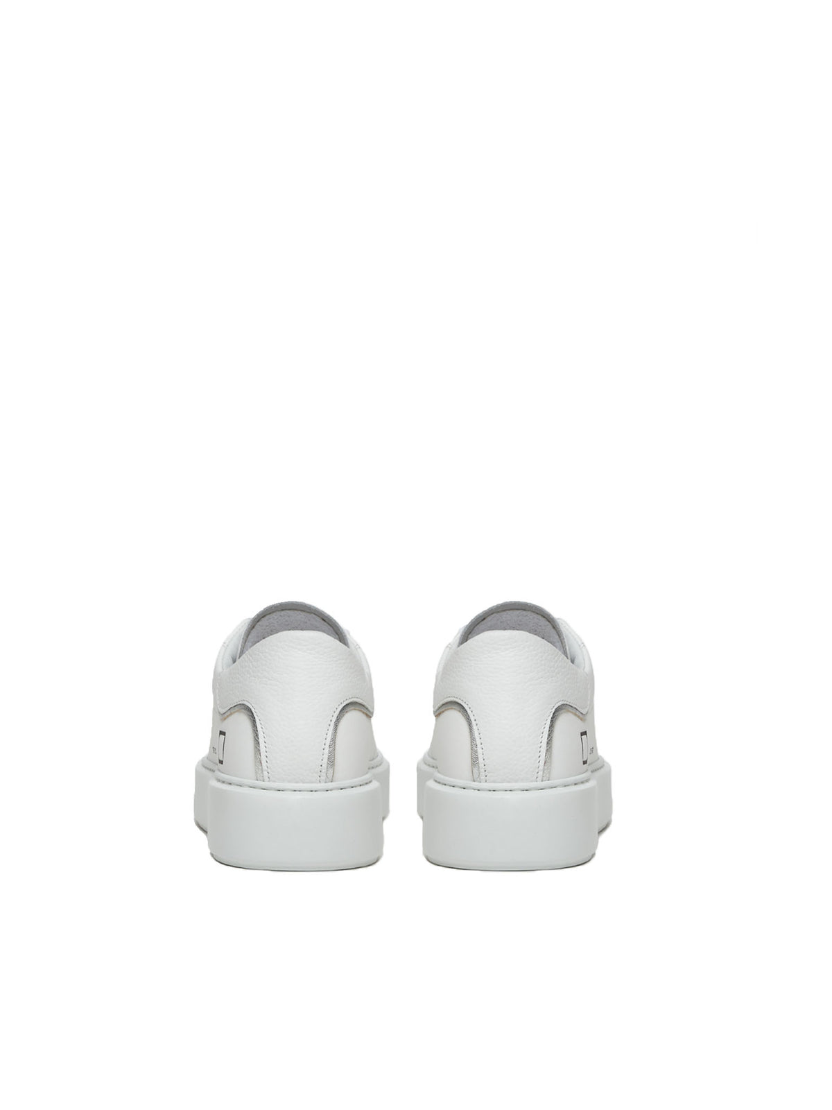 D.A.T.E Sfera Calf White Trainers Backs Cutout