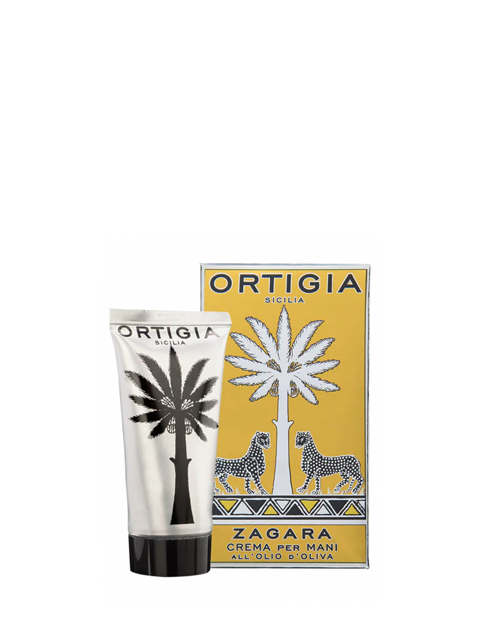 Ortigia Zagara Hand Cream - 80ml Cutout with packaging
