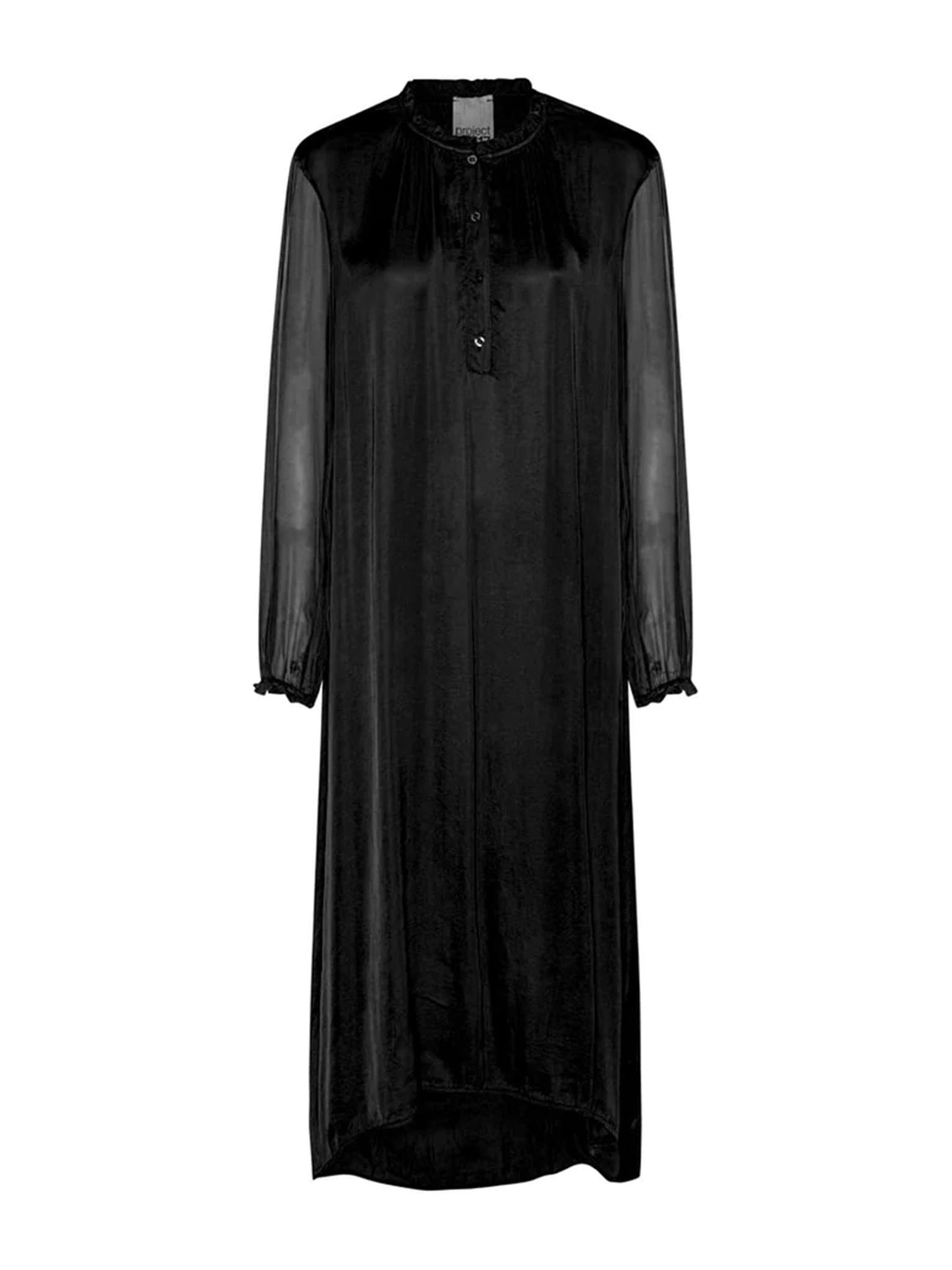 Project AJ117 Thea Black Dress Cutout Front Cutout