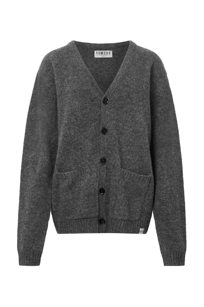 Komodo BATSA Wool Cardigan Grey